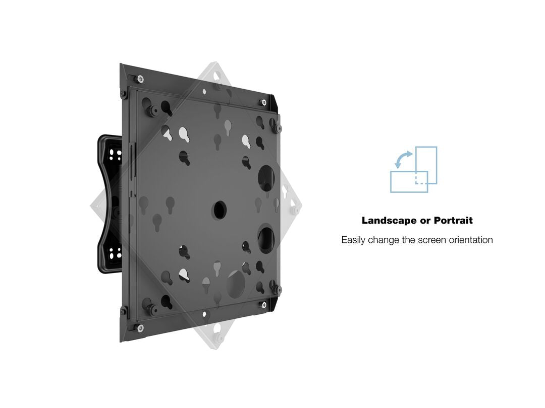 Multibrackets M VESA Super Slim Tilt & Rotate HD Wall Mount for 40"–75" Screens | 7350105210822