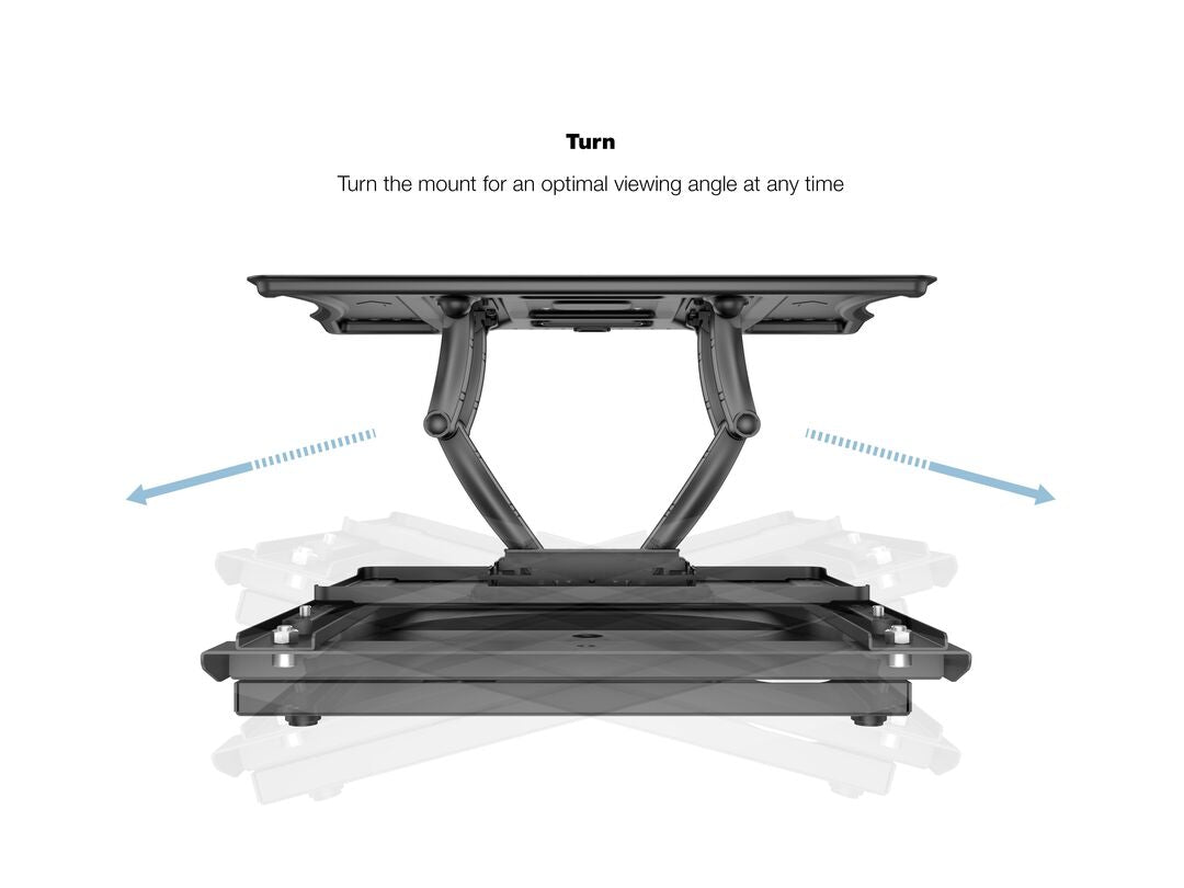 Multibrackets M VESA Super Slim Tilt & Rotate HD Wall Mount for 40"–75" Screens | 7350105210822