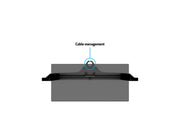Multibrackets M VESA Tabletop TV Stand Turn Medium for 32"–43" Screens | 7350073731114 Mount Stand Multibrackets