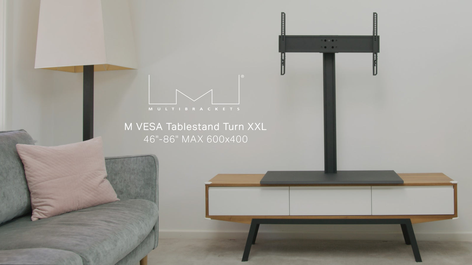 Multibrackets M VESA Tabletop TV Stand for 46"–86" Screens | 7350105214196 Mount Stand Multibrackets