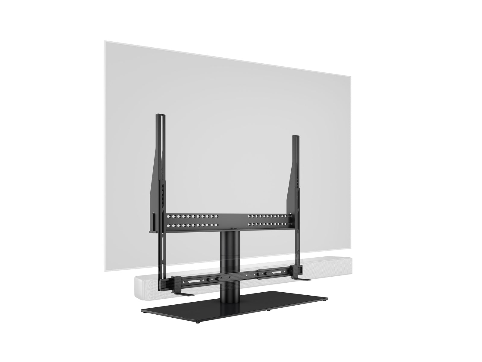Multibrackets M VESA Tabletop TV Stand with Soundbar Mount for 46"–65" Screens | 7350105212178 Mount Stand Multibrackets