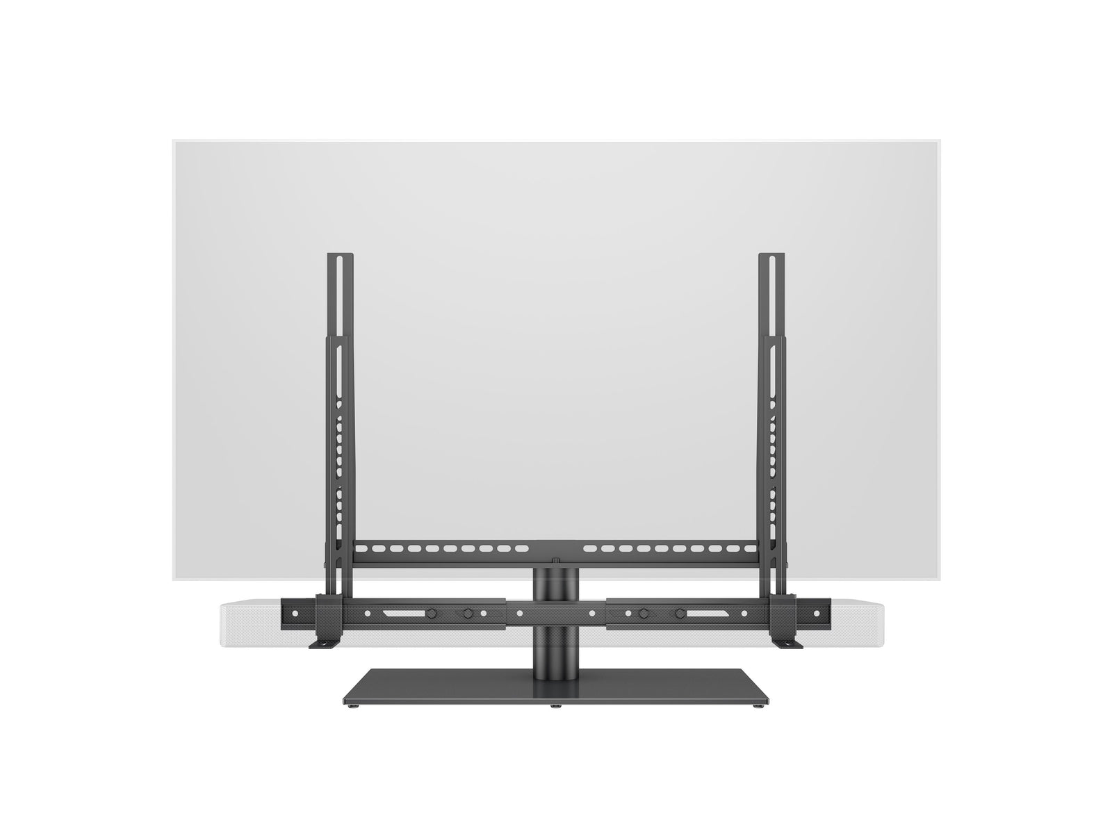 Multibrackets M VESA Tabletop TV Stand with Soundbar Mount for 46"–65" Screens | 7350105212178 Mount Stand Multibrackets