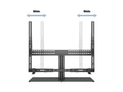 Multibrackets M VESA Tabletop TV Stand with Soundbar Mount for 46"–65" Screens | 7350105212178 Mount Stand Multibrackets