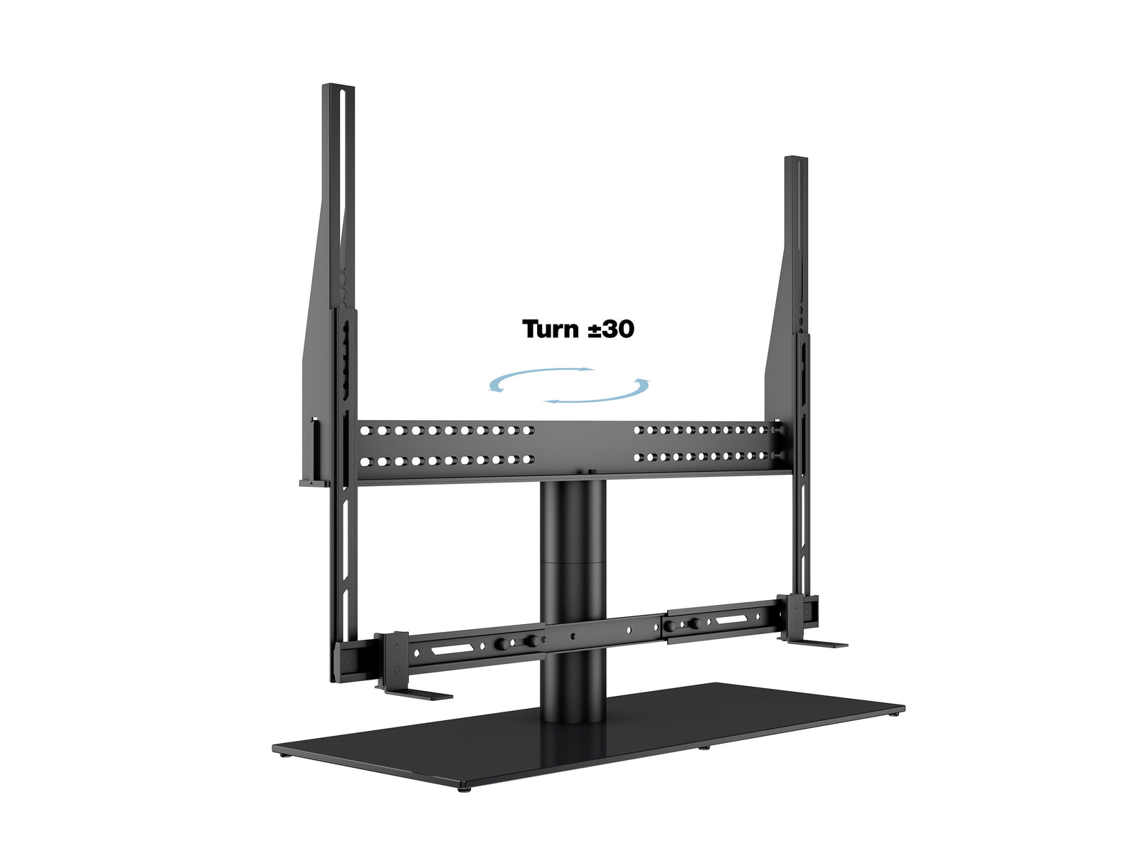 Multibrackets M VESA Tabletop TV Stand with Soundbar Mount for 46"–65" Screens | 7350105212178 Mount Stand Multibrackets