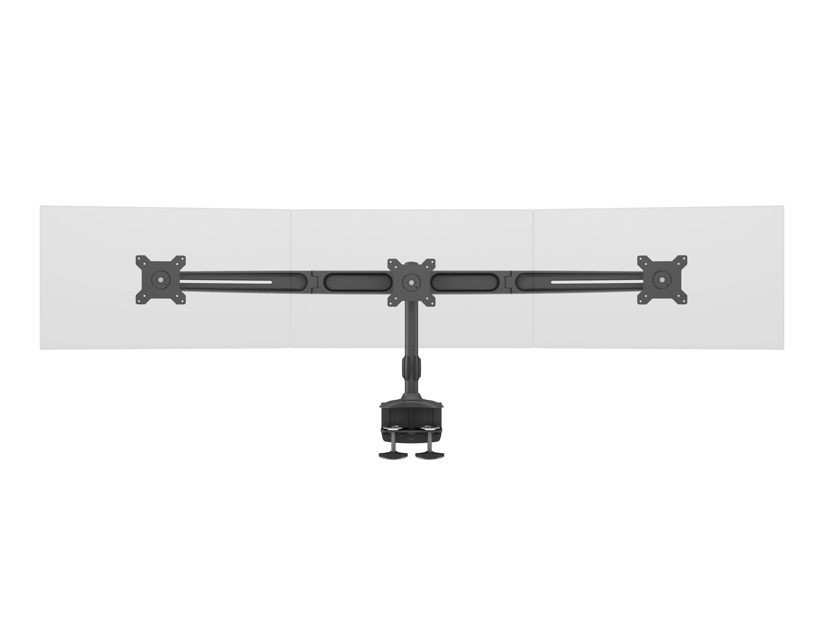 Multibrackets M VESA Triple Desk Clamp Monitor Mount for 15"–24" Monitors | 7350105210372
