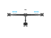 Multibrackets M VESA Triple Desk Clamp Monitor Mount for 15"–24" Monitors | 7350105210372