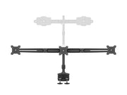 Multibrackets M VESA Triple Desk Clamp Monitor Mount for 15"–24" Monitors | 7350105210372