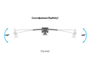 Multibrackets M VESA Triple Desk Clamp Monitor Mount for 15"–24" Monitors | 7350105210372