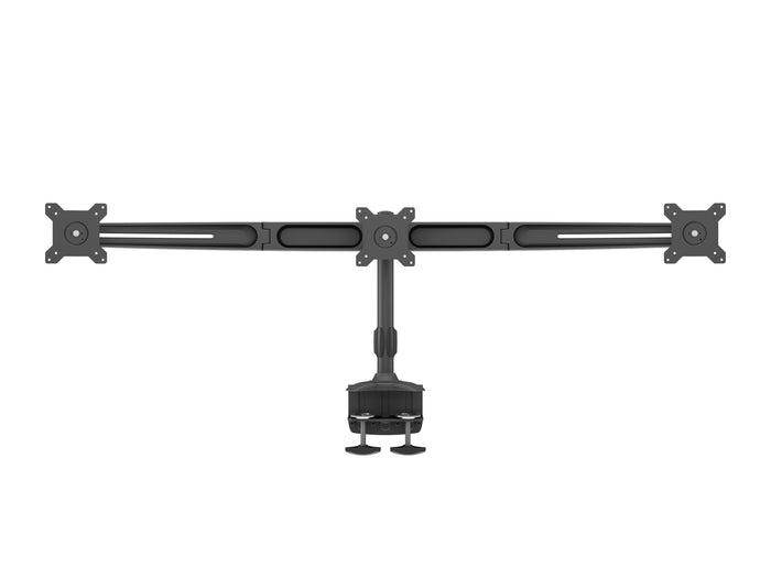 Multibrackets M VESA Triple Desk Clamp Monitor Mount for 15"–24" Monitors | 7350105210372 Monitor Arm Desk Mount Multibrackets