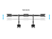 Multibrackets M VESA Triple Desk Clamp Monitor Mount for 24"–32" Monitors | 7350105210389
