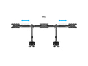 Multibrackets M VESA Triple Desk Clamp Monitor Mount for 24"–32" Monitors | 7350105210389