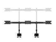 Multibrackets M VESA Triple Desk Clamp Monitor Mount for 24"–32" Monitors | 7350105210389