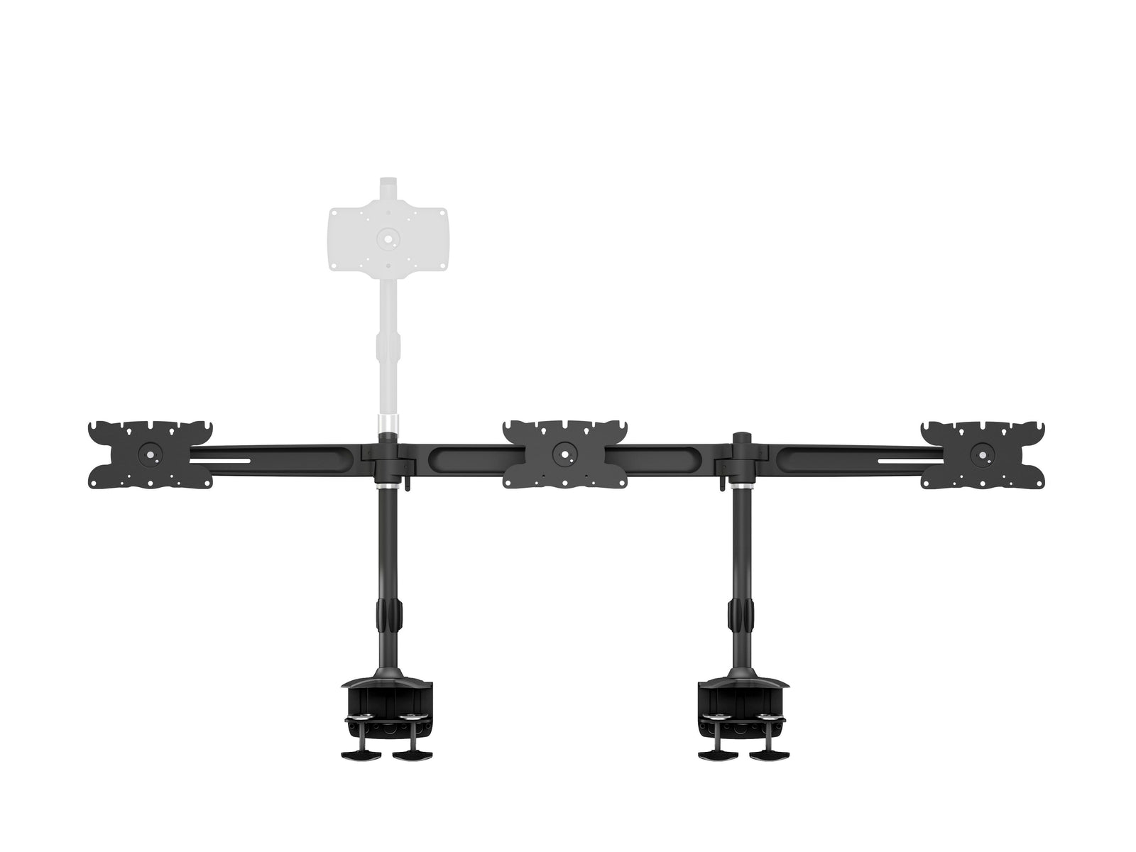 Multibrackets M VESA Triple Desk Clamp Monitor Mount for 24"–32" Monitors | 7350105210389
