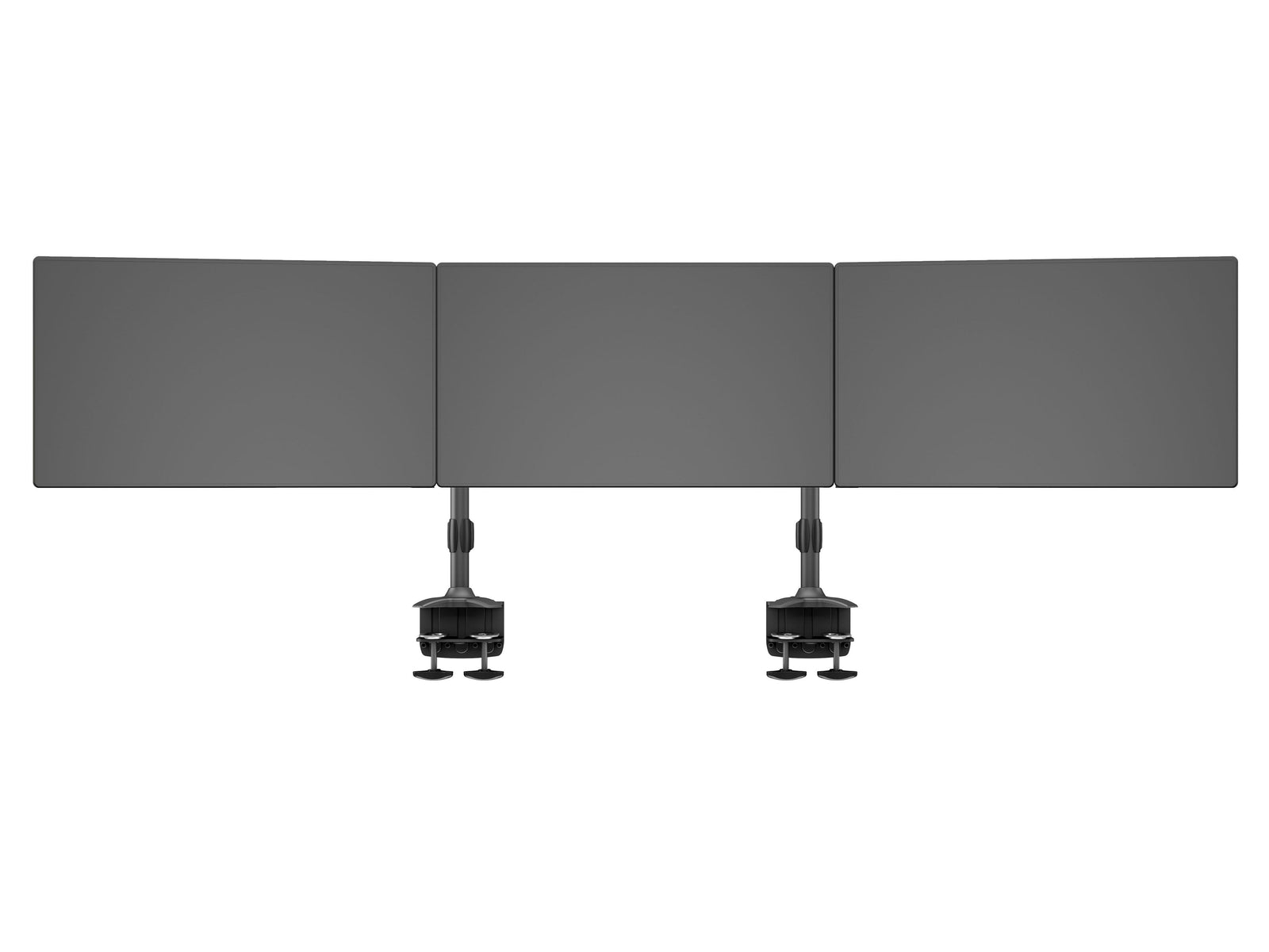 Multibrackets M VESA Triple Desk Clamp Monitor Mount for 24"–32" Monitors | 7350105210389