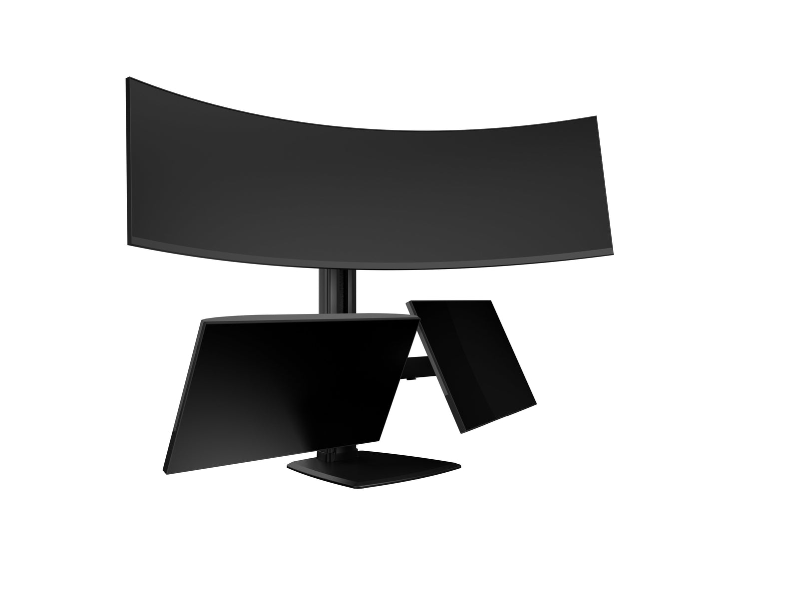 Multibrackets M VESA Triple Vertical Monitor Stand for 24"–50" Monitors | 7350073730391