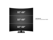 Multibrackets M VESA Triple Vertical Monitor Stand for 32"–50" Widescreen Monitors | 7350073730100