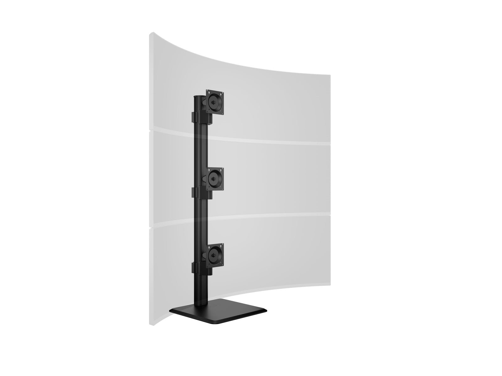 Multibrackets M VESA Triple Vertical Monitor Stand for 32"–50" Widescreen Monitors | 7350073730100