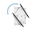Multibrackets M VESA Wallmount Flip 600 White Rotating Wall Mount for 50"–95" Screens | 7350105216268 Wall Mount Bracket Multibrackets