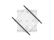 Multibrackets M VESA Wallmount Flip 600 White Rotating Wall Mount for 50"–95" Screens | 7350105216268 Wall Mount Bracket Multibrackets