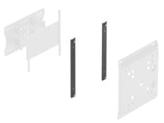 Multibrackets M VESA Wallmount Flip Adapter 400 Black for Motorized Floorstands | 7350073739660 Mount Accessories Multibrackets