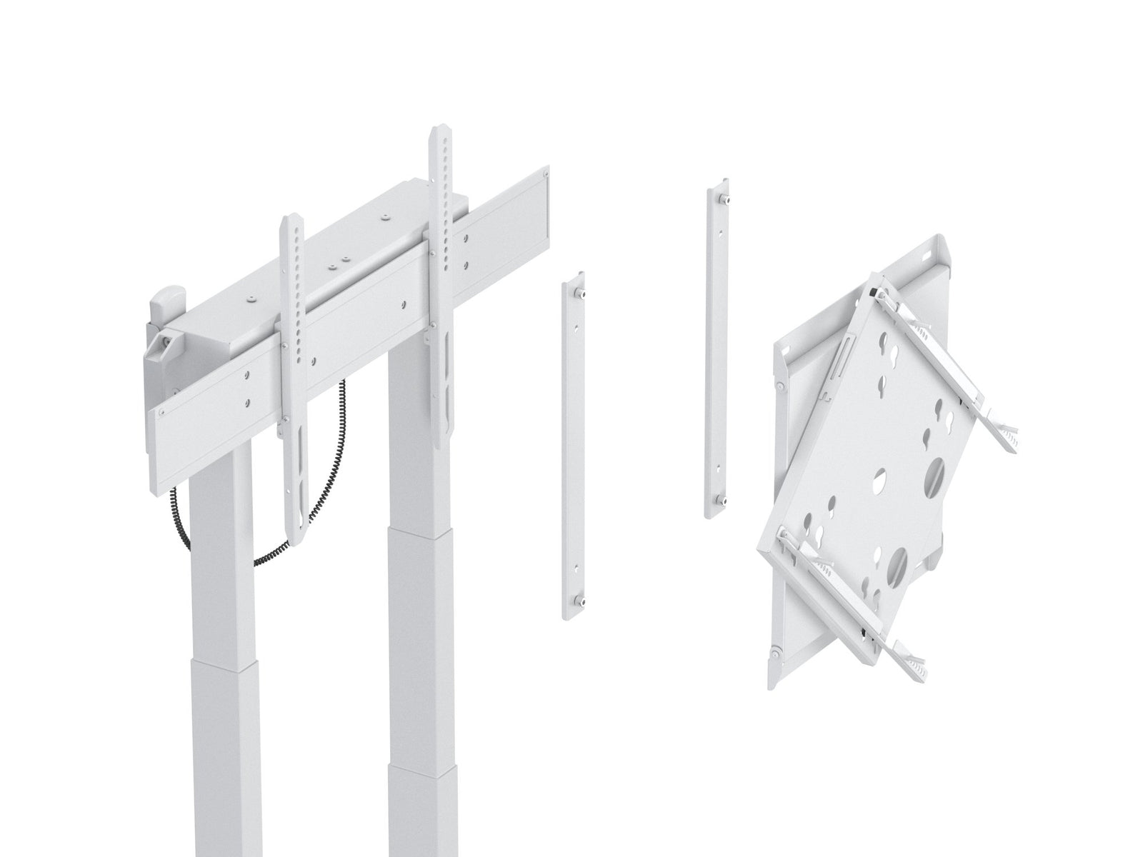 Multibrackets M VESA Wallmount Flip Adapter 400 White for Motorized Floorstands | 7350073739943 Mount Accessories Multibrackets