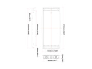 Multibrackets M Wallbox for Articulated Flexarm XL Recessed Wall Mount | 7340234812189