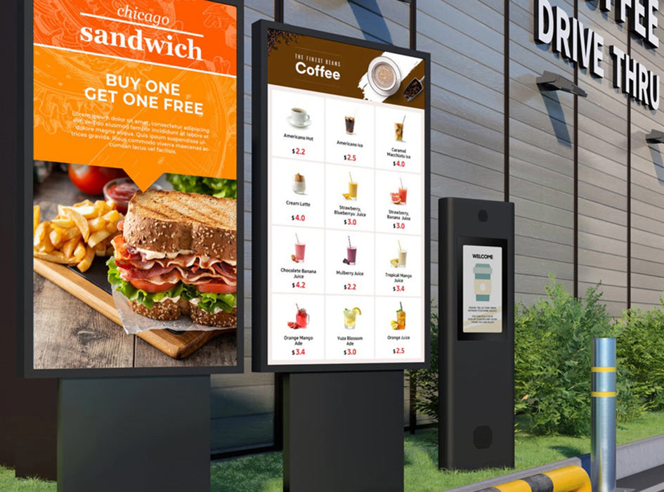 Multibrackets M Wallmount Pro OH46 B-S/DX with Frame – For 46" Outdoor Displays Multibrackets Wall Mount Brackets Multibrackets