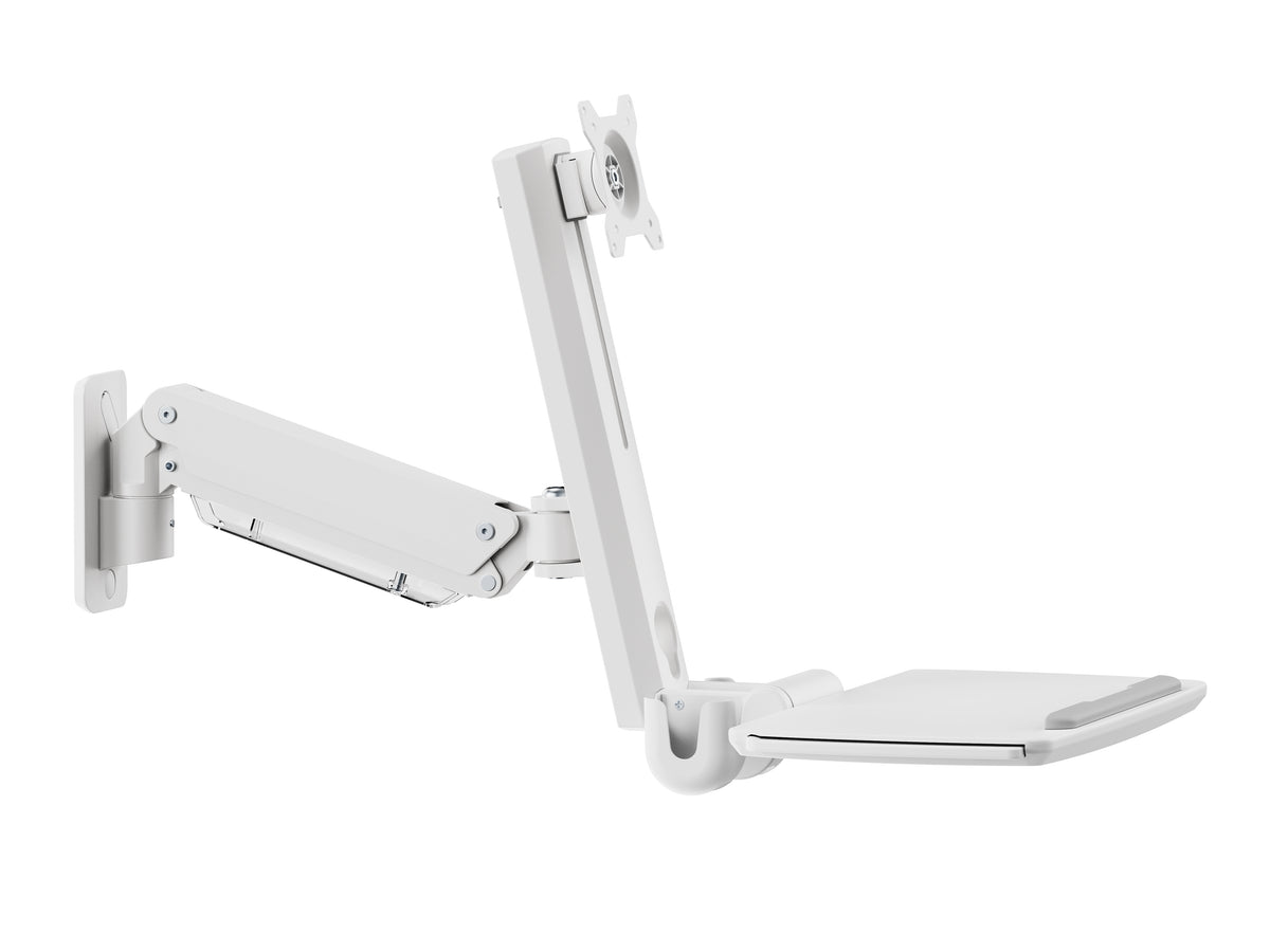 Multibrackets M Workstation Arm Single Basic Wall Mount for 15"-35" Monitors & Keyboard | 7350105216800 Monitor Mounts & Stands Multibrackets
