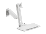 Multibrackets M Workstation Arm Single Basic Wall Mount for 15"-35" Monitors & Keyboard | 7350105216800 Monitor Mounts & Stands Multibrackets