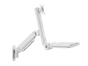 Multibrackets M Workstation Arm Single Basic Wall Mount for 15"-35" Monitors & Keyboard | 7350105216800 Monitor Mounts & Stands Multibrackets