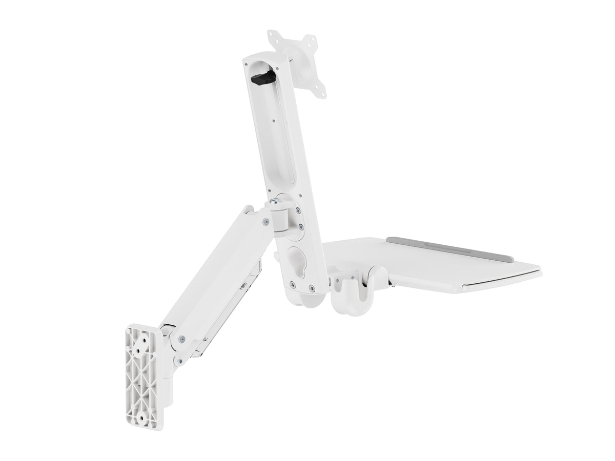 Multibrackets M Workstation Arm Single Basic Wall Mount for 15"-35" Monitors & Keyboard | 7350105216800 Monitor Mounts & Stands Multibrackets
