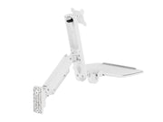 Multibrackets M Workstation Arm Single Basic Wall Mount for 15"-35" Monitors & Keyboard | 7350105216800 Monitor Mounts & Stands Multibrackets