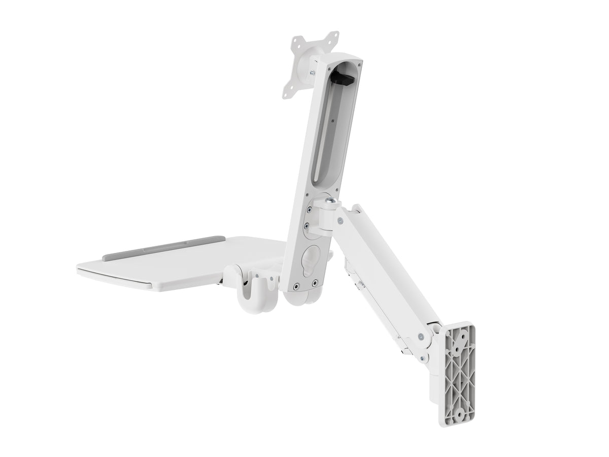 Multibrackets M Workstation Arm Single Basic Wall Mount for 15"-35" Monitors & Keyboard | 7350105216800 Monitor Mounts & Stands Multibrackets