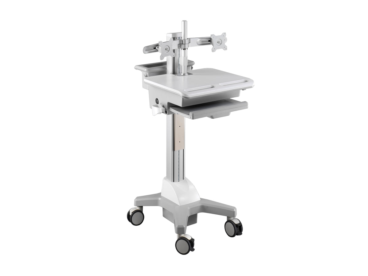 Multibrackets M Workstation Dual Arm DT for 15"-24" Dual Monitors | 7350073734665 Mount Accessories Multibrackets