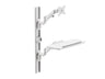Multibrackets M Workstation Wall Basic Monitor & Keyboard Wall Mount for 15"-27" Screens | 7350105216817