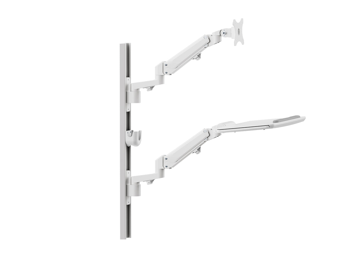 Multibrackets M Workstation Wall Basic Monitor & Keyboard Wall Mount for 15"-27" Screens | 7350105216817 Workstation Multibrackets