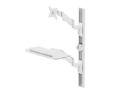 Multibrackets M Workstation Wall Basic Monitor & Keyboard Wall Mount for 15"-27" Screens | 7350105216817 Workstation Multibrackets