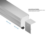 Multibrackets Manual Projection Screen Deluxe 108" 16:10 – White | 7350022735682 Projector Accessories Multibrackets