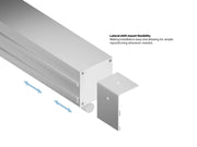 Multibrackets Manual Projection Screen Deluxe 112" 1:1 – White | 7350022731981 Projector Accessories Multibrackets