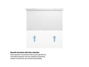 Multibrackets Manual Projection Screen Deluxe 80" 1:1 – White | 7350073737154 Projector Accessories Multibrackets