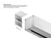 Multibrackets Motorized Projection Screen 77" 16:10 – White | 7350022735569 Projector Accessories Multibrackets