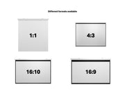 Multibrackets Motorized Projection Screen 77" 16:10 – White | 7350022735569 Projector Accessories Multibrackets