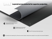 Multibrackets Motorized Projection Screen Black Edition 135" 16:9 | 7350022733985 Projector Accessories Multibrackets
