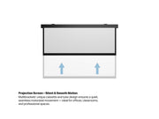 Multibrackets Motorized Projection Screen Black Edition 90" 16:10 | 7350022735590 Projector Accessories Multibrackets