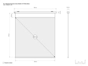 Multibrackets Motorized Projection Screen Deluxe 135" 1:1 – White | 7350022731738 Projector Accessories Multibrackets