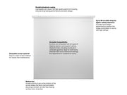 Multibrackets Motorized Projection Screen Deluxe 200" 1:1 – White | 7350022731752 Projector Accessories Multibrackets