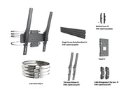 Multibrackets Pro Series Column Wall Mount for 43"-86" Displays | 7350022739475 Wall Mount Bracket Multibrackets