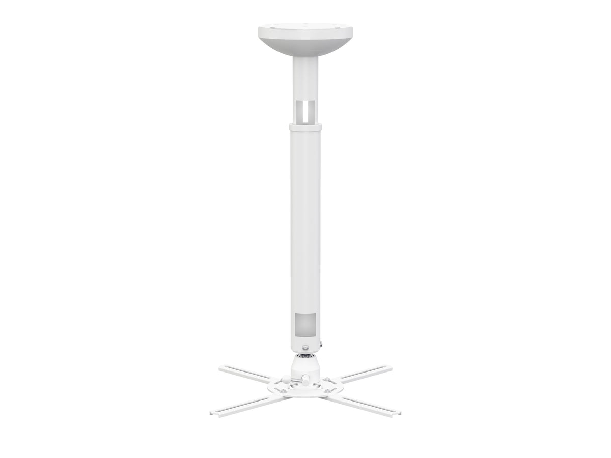 Multibrackets Projector Ceiling Mount HD 345–2250mm 30kg – White | 7340234812080 Projector Mount Multibrackets