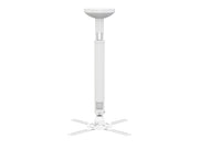 Multibrackets Projector Ceiling Mount HD 345–2250mm 30kg – White | 7340234812080 Projector Mount Multibrackets