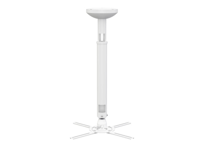 Multibrackets Projector Ceiling Mount HD 345–2250mm 30kg – White | 7340234812080 Projector Mount Multibrackets